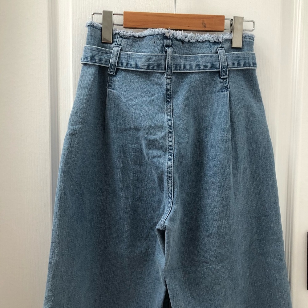 Wide Leg Tie Waist Jeans - Picture 5 of 5